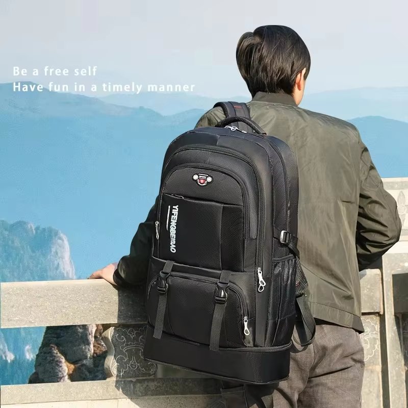Anti-Theft Polyester Camping Trekking Backpack detail image