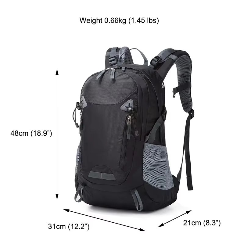 Anti-Theft 35L Nylon Camping Trekking Backpack detail image