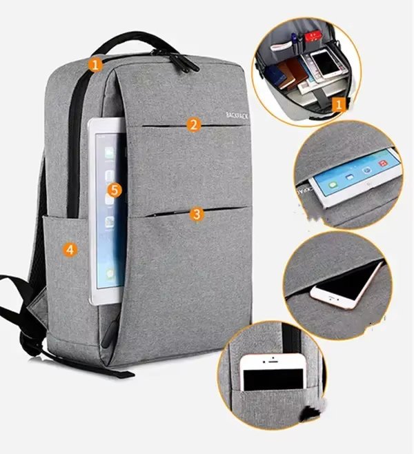 Water-Resistant Travel School Oxford Laptop Backpack product detail