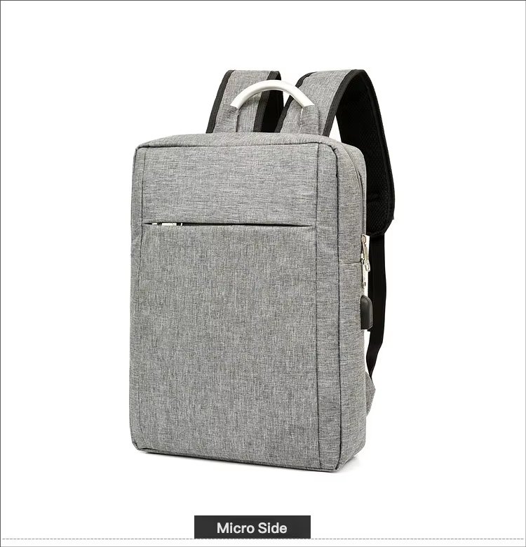 Water-Resistant USB Slim Business Travel Oxford Laptop Backpack product detail