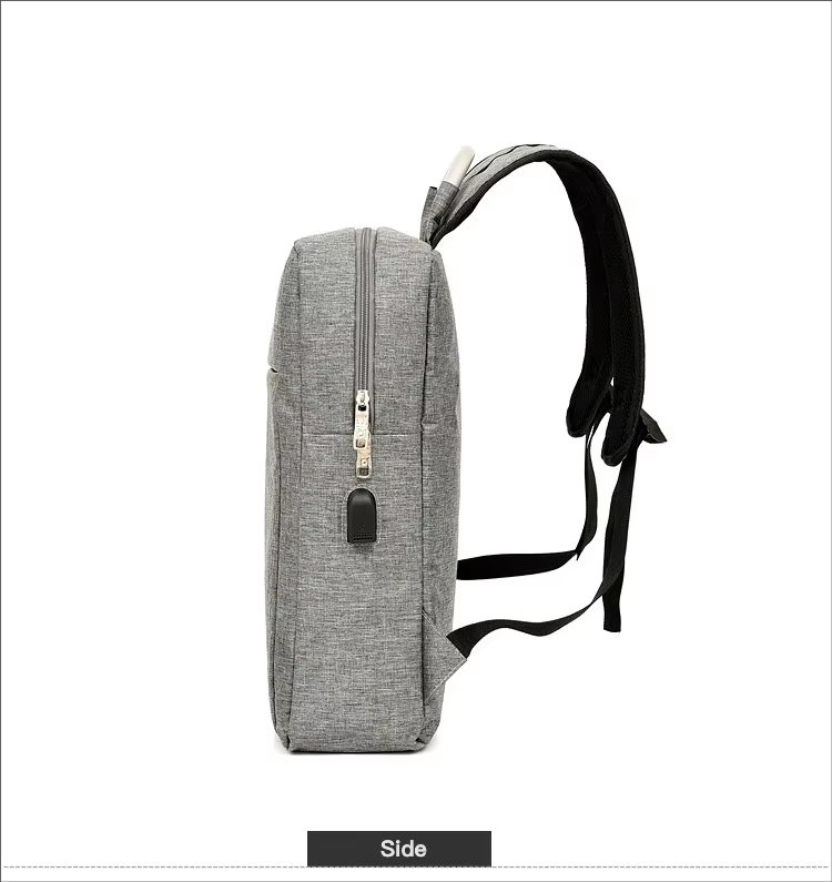 Water-Resistant USB Slim Business Travel Oxford Laptop Backpack product detail