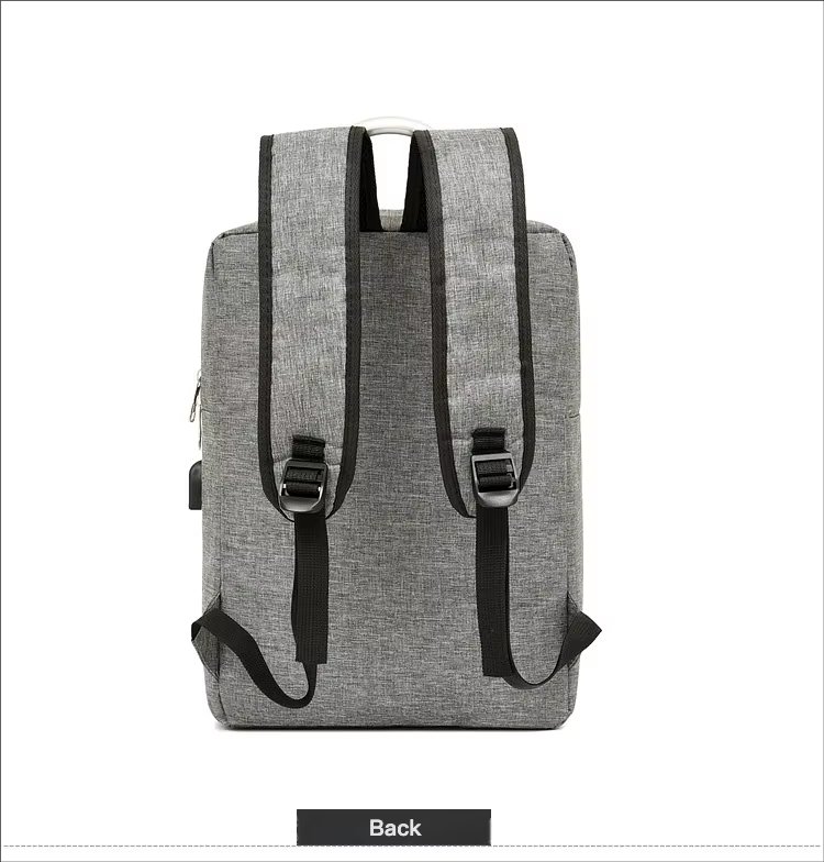 Water-Resistant USB Slim Business Travel Oxford Laptop Backpack product detail