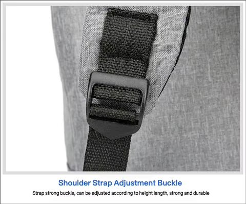 Water-Resistant Large Capacity Lightweight Slim Business Oxford Laptop Backpack product detail