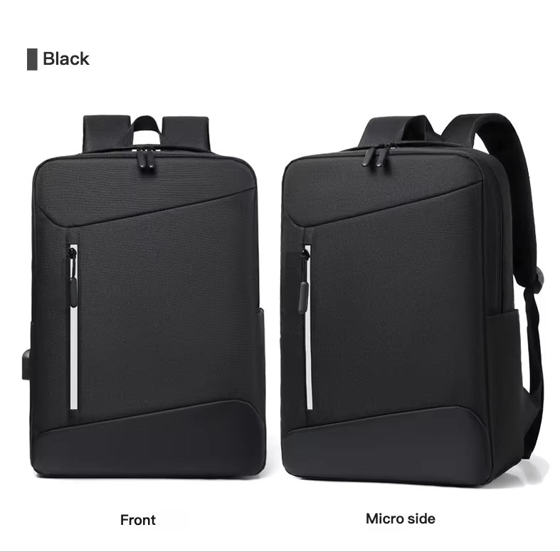 Large Capacity Lightweight USB Modern Business Oxford Laptop Backpack product detail