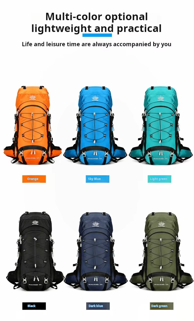Camping Nylon Outdoor Backpack 56 detail image