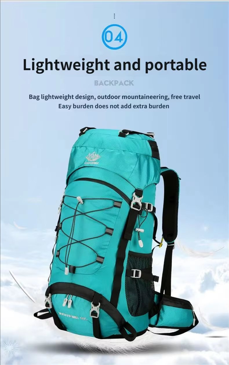 Camping Nylon Outdoor Backpack 56 detail image