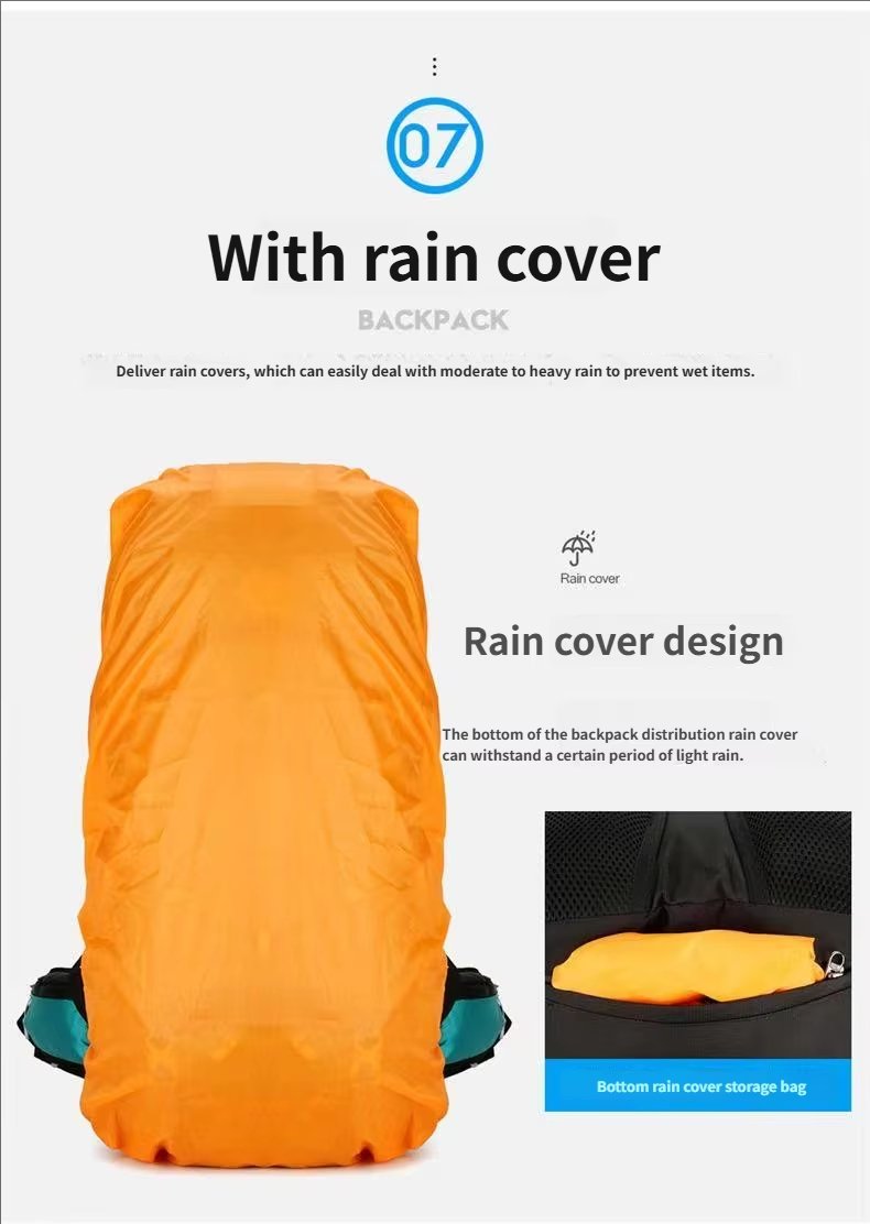 Camping Nylon Outdoor Backpack 56 detail image