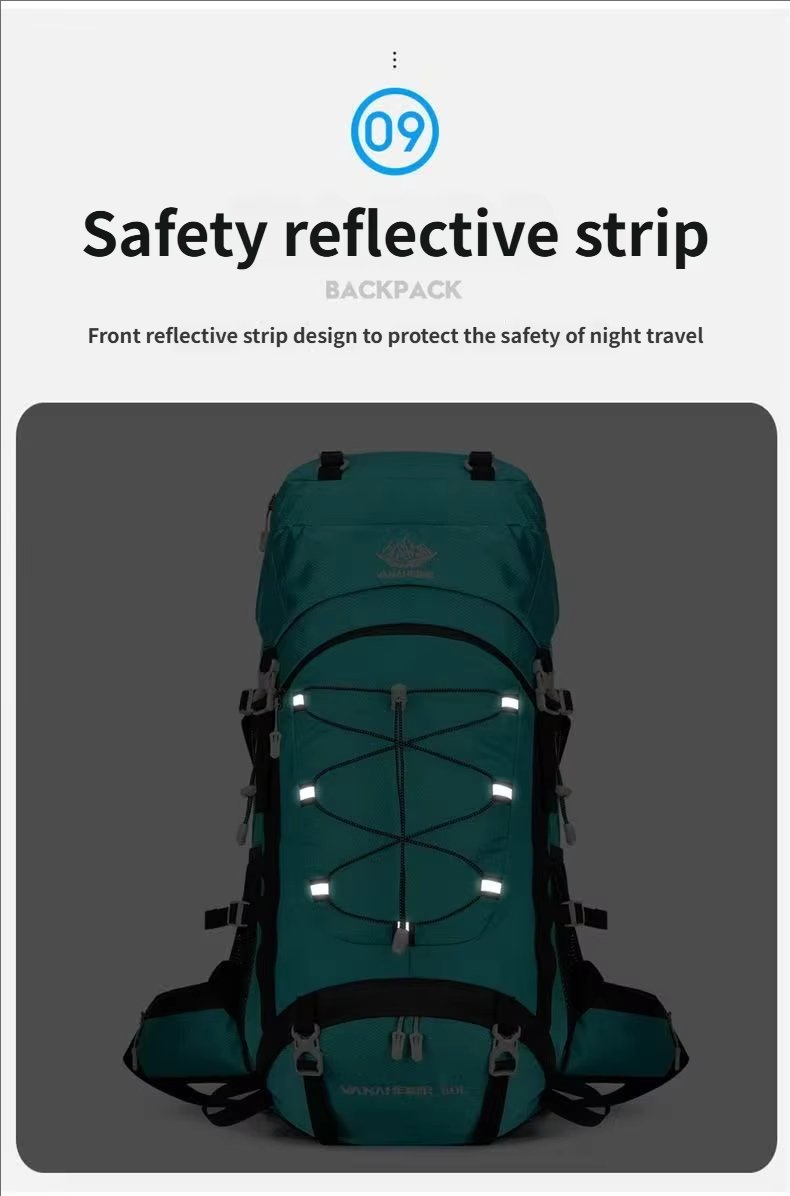 Camping Nylon Outdoor Backpack 56 detail image