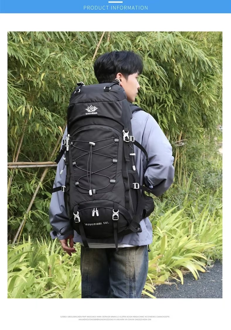 Camping Nylon Outdoor Backpack 56 detail image