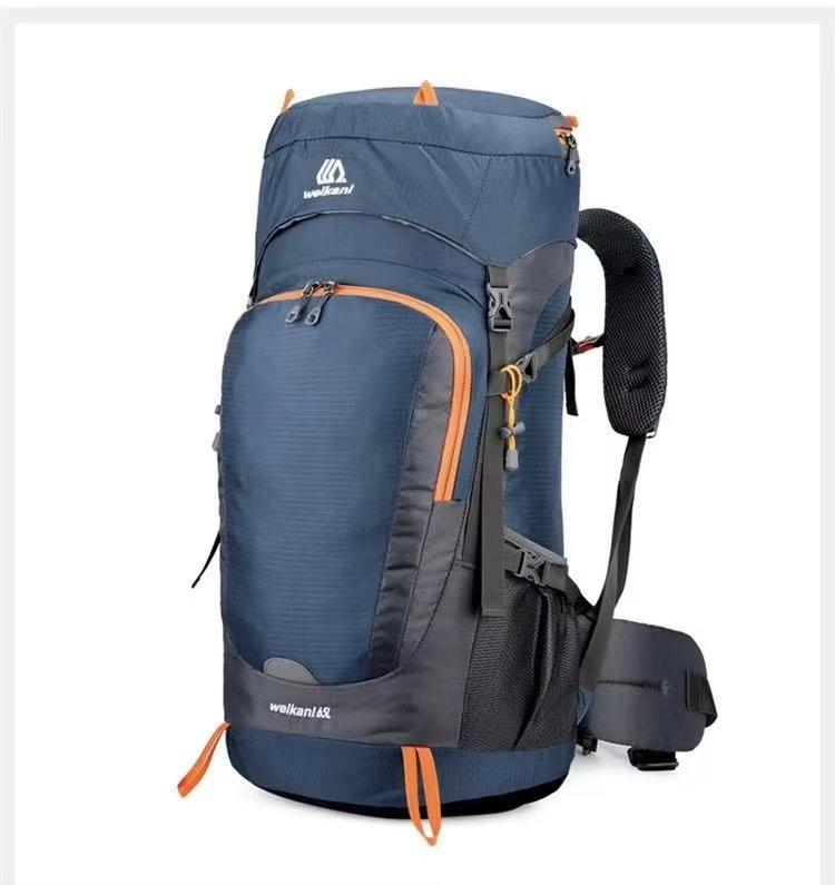 65L Anti-Theft Nylon Trekking Backpack detail image