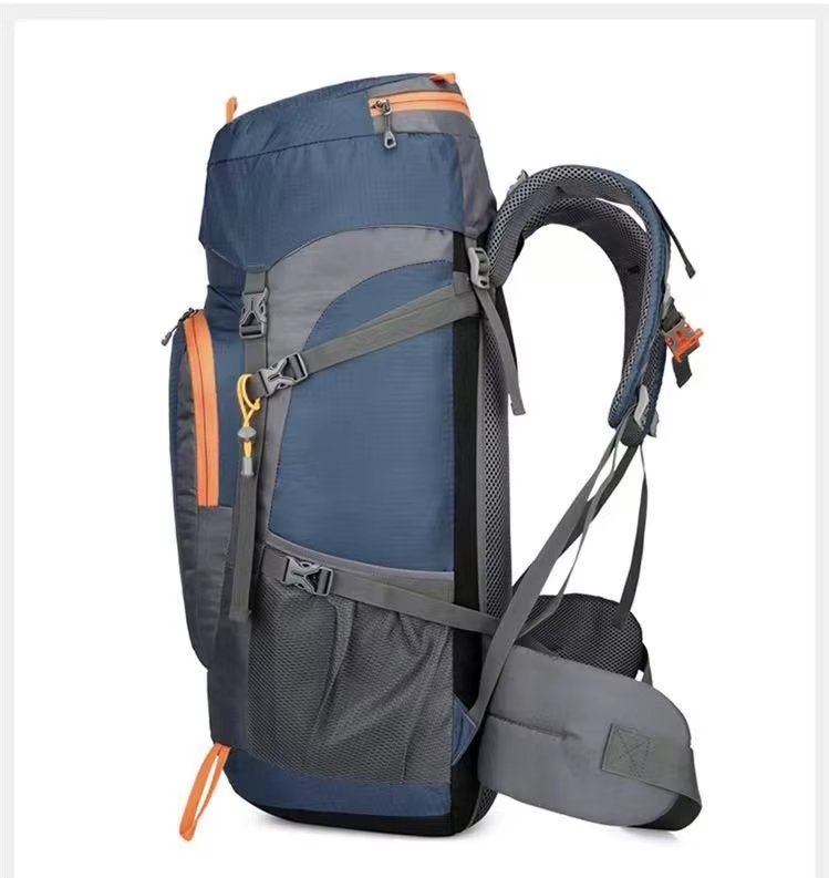 65L Anti-Theft Nylon Trekking Backpack detail image