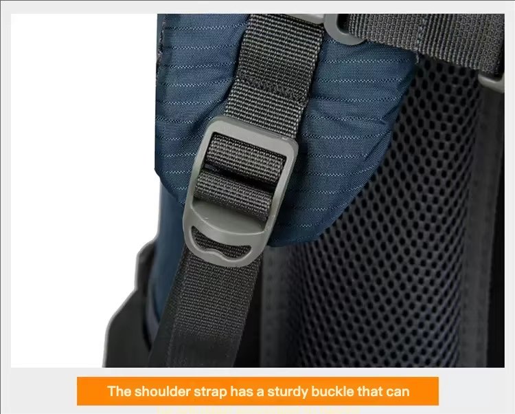 65L Anti-Theft Nylon Trekking Backpack detail image