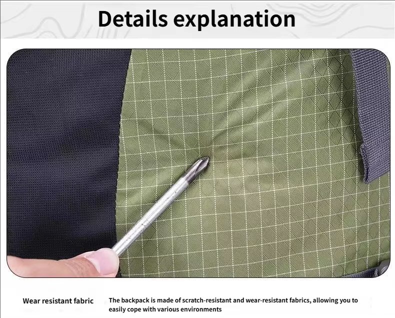 Anti-Theft 80L Oxford Camping Trekking Backpack detail image