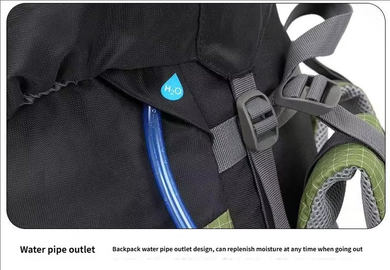Anti-Theft 80L Oxford Camping Trekking Backpack detail image