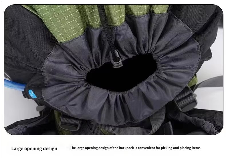 Anti-Theft 80L Oxford Camping Trekking Backpack detail image