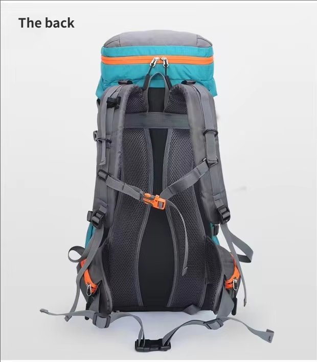 Anti-Theft 65L Nylon Camping Trekking Backpack detail image