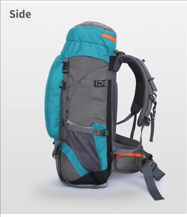 Anti-Theft 65L Nylon Camping Trekking Backpack detail image