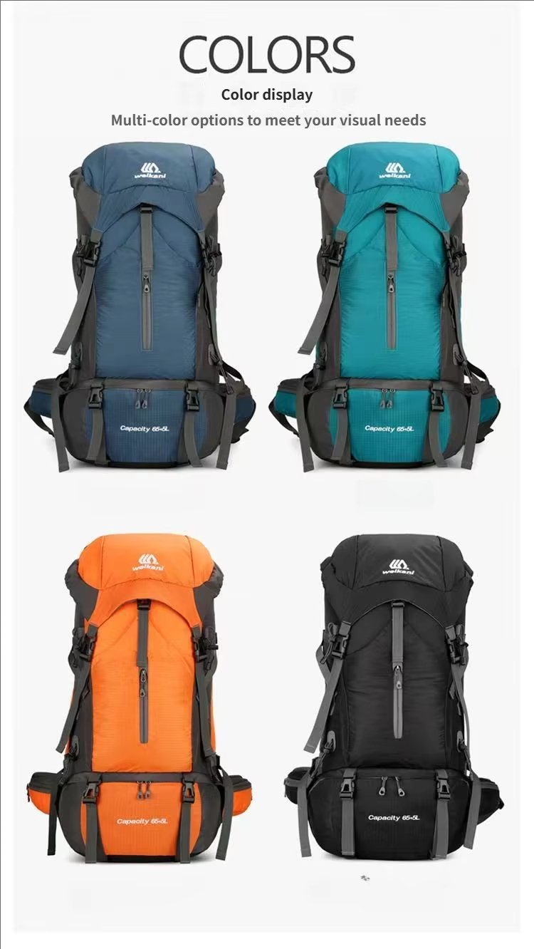 Anti-Theft Oxford Camping Trekking Backpack detail image
