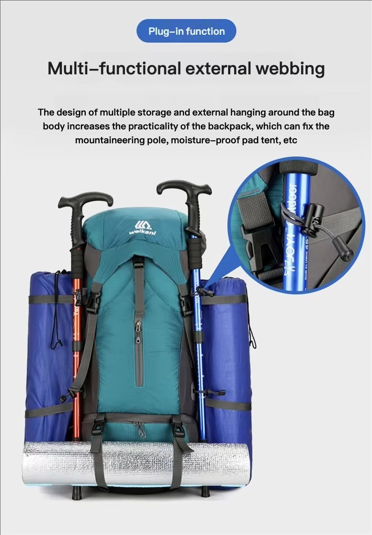 Anti-Theft Oxford Camping Trekking Backpack detail image
