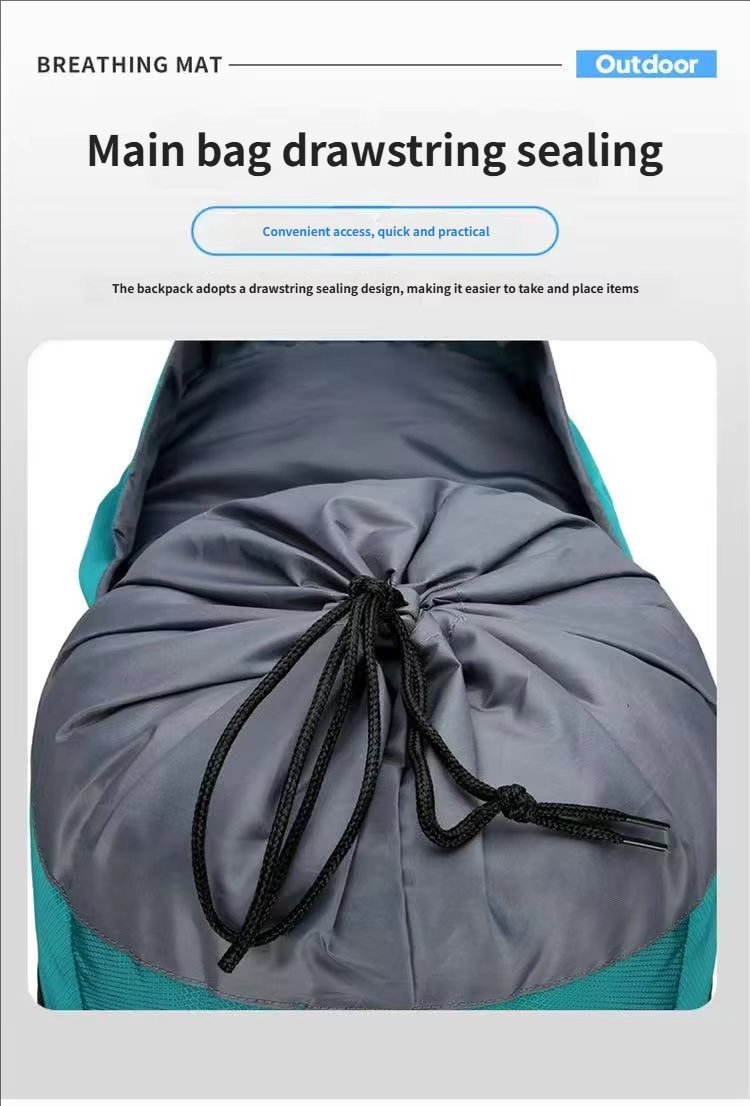 Anti-Theft 60L Nylon Camping Trekking Backpack detail image
