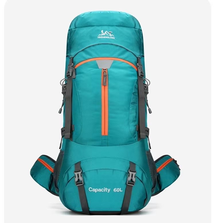 Anti-Theft 60L Nylon Camping Trekking Backpack detail image