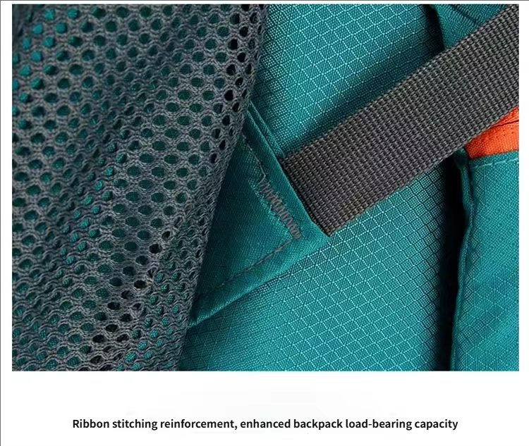 Anti-Theft 60L Nylon Camping Trekking Backpack detail image