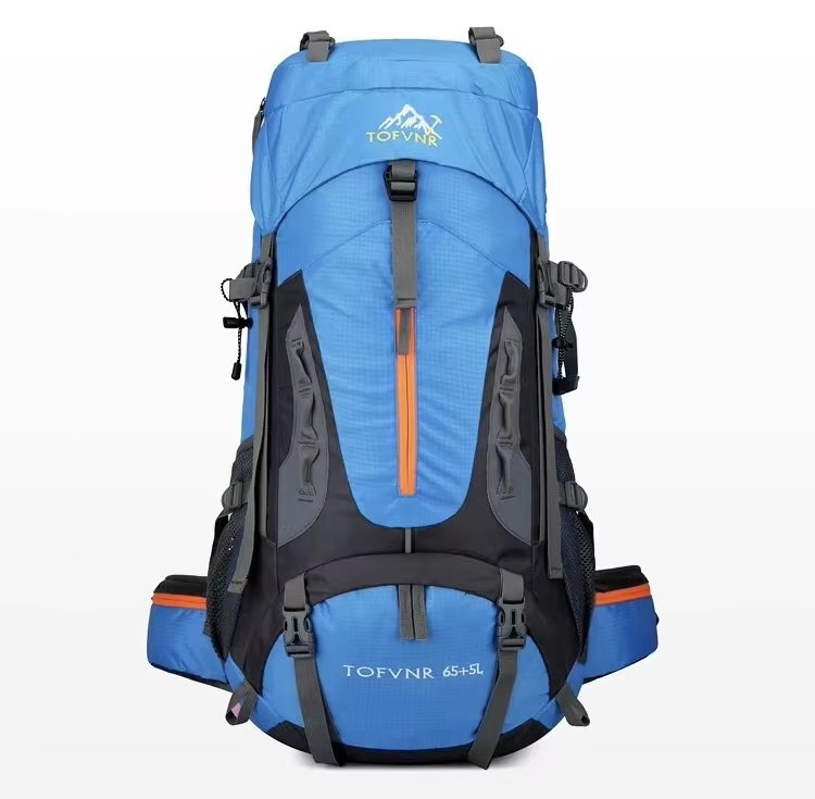 70L Anti-Theft Nylon Trekking Backpack detail image