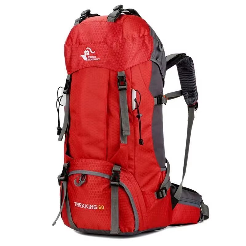 Anti-Theft 60L Oxford Climbing Trekking Backpack detail image