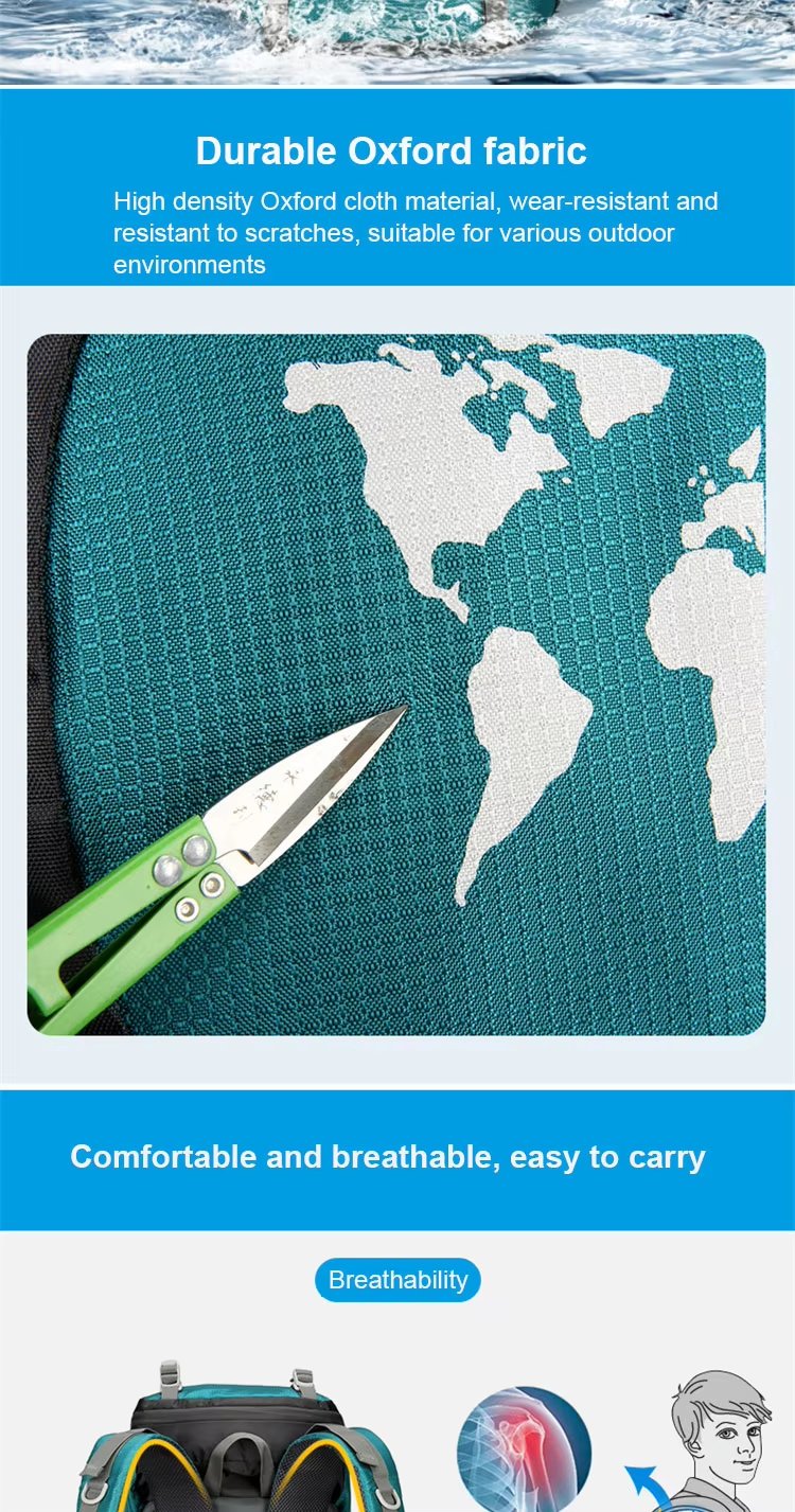 Anti-Theft Oxford Cycling Trekking Backpack detail image