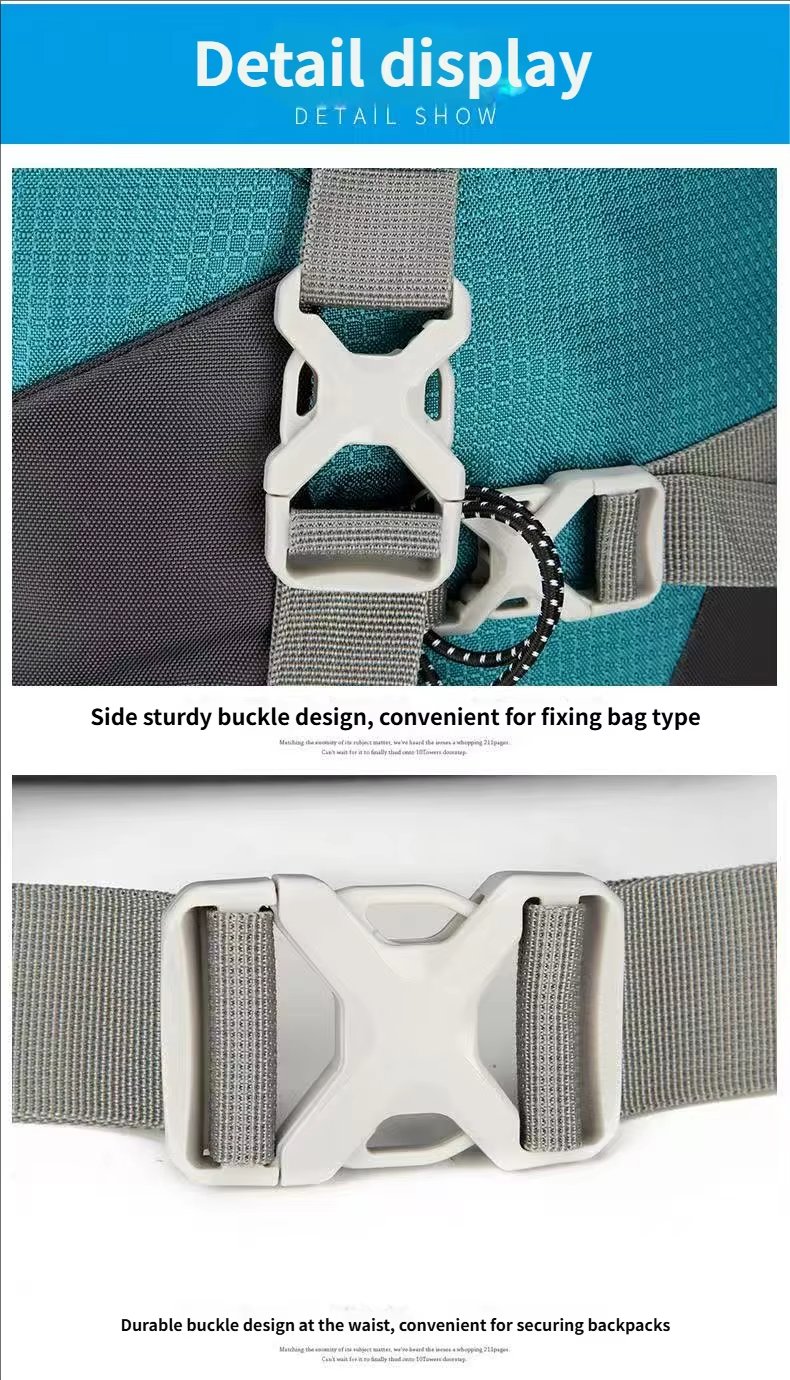 Anti-Theft Oxford Cycling Trekking Backpack detail image