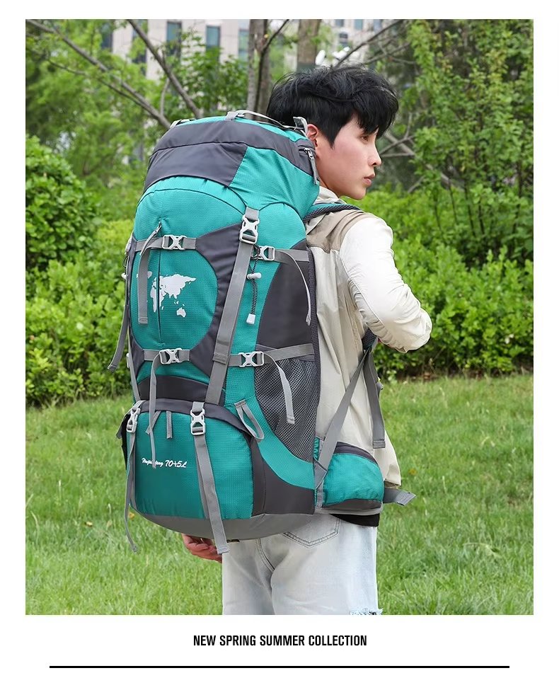Anti-Theft Oxford Cycling Trekking Backpack detail image