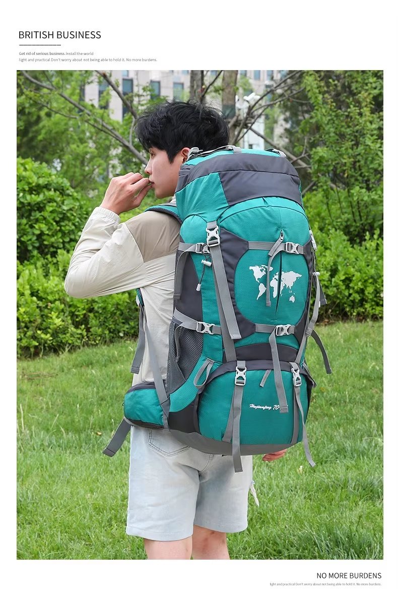 Anti-Theft Oxford Cycling Trekking Backpack detail image