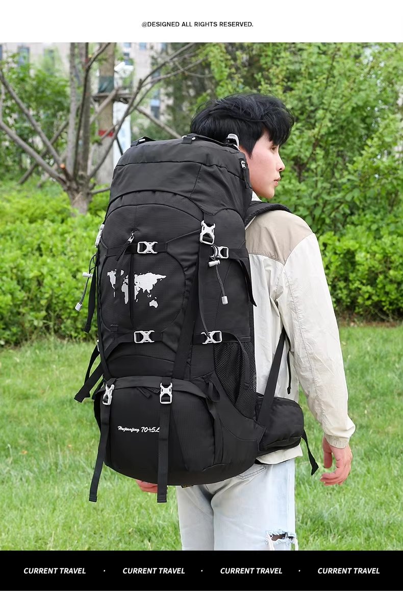 Anti-Theft Oxford Cycling Trekking Backpack detail image