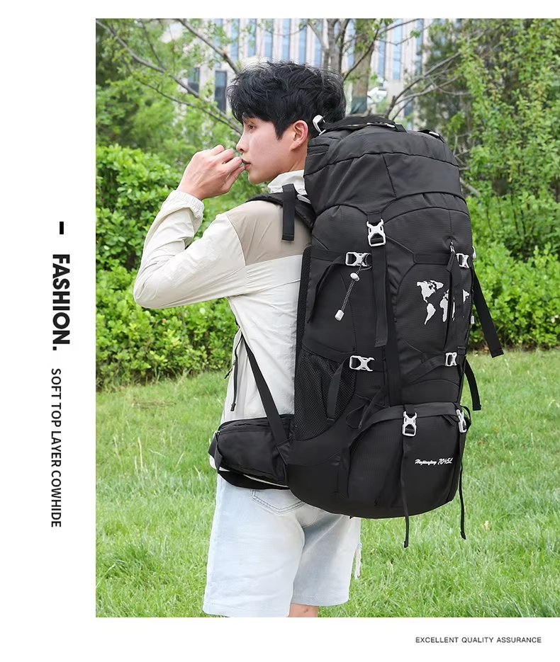 Anti-Theft Oxford Cycling Trekking Backpack detail image