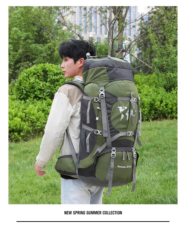 Anti-Theft Oxford Cycling Trekking Backpack detail image