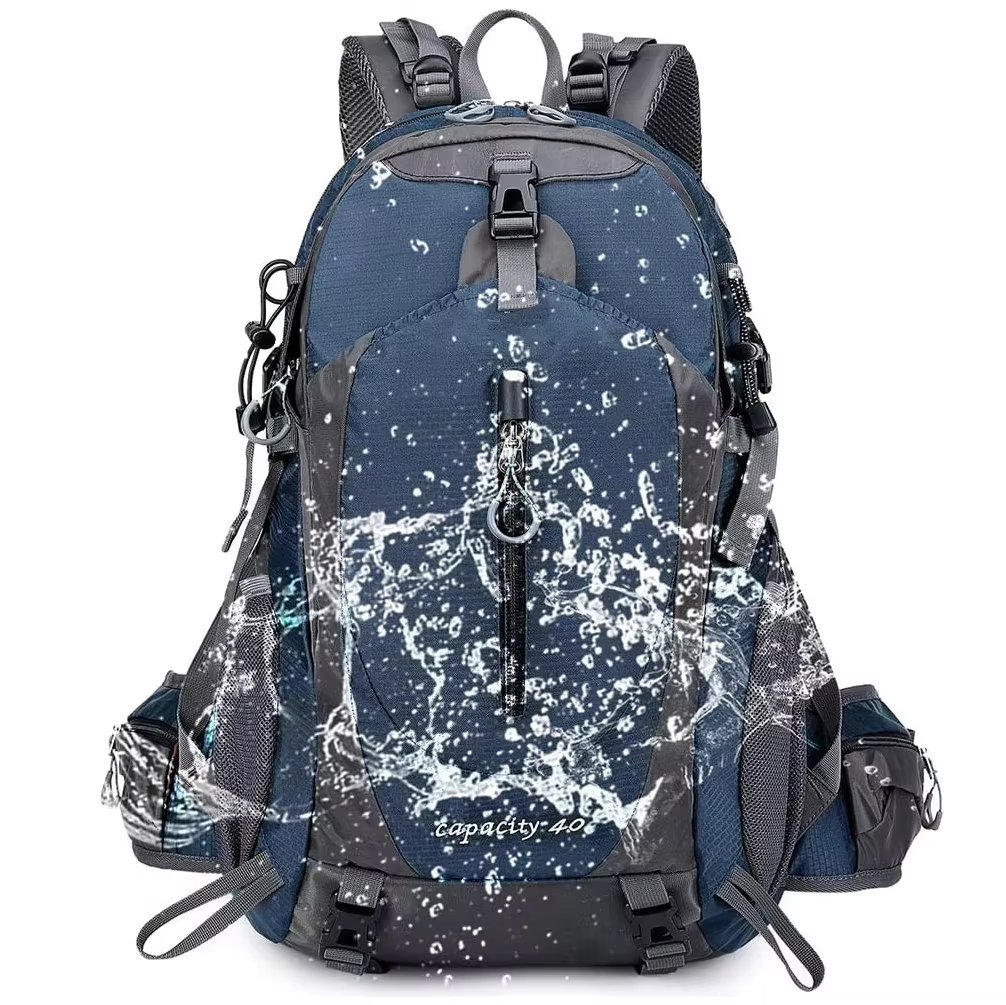 40L Waterproof Nylon Trekking Backpack detail image