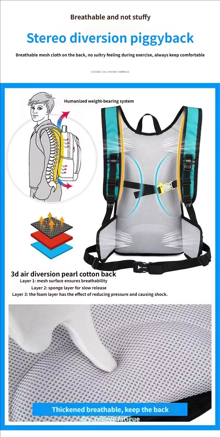 Hydration Cycling Nylon Pack detail image