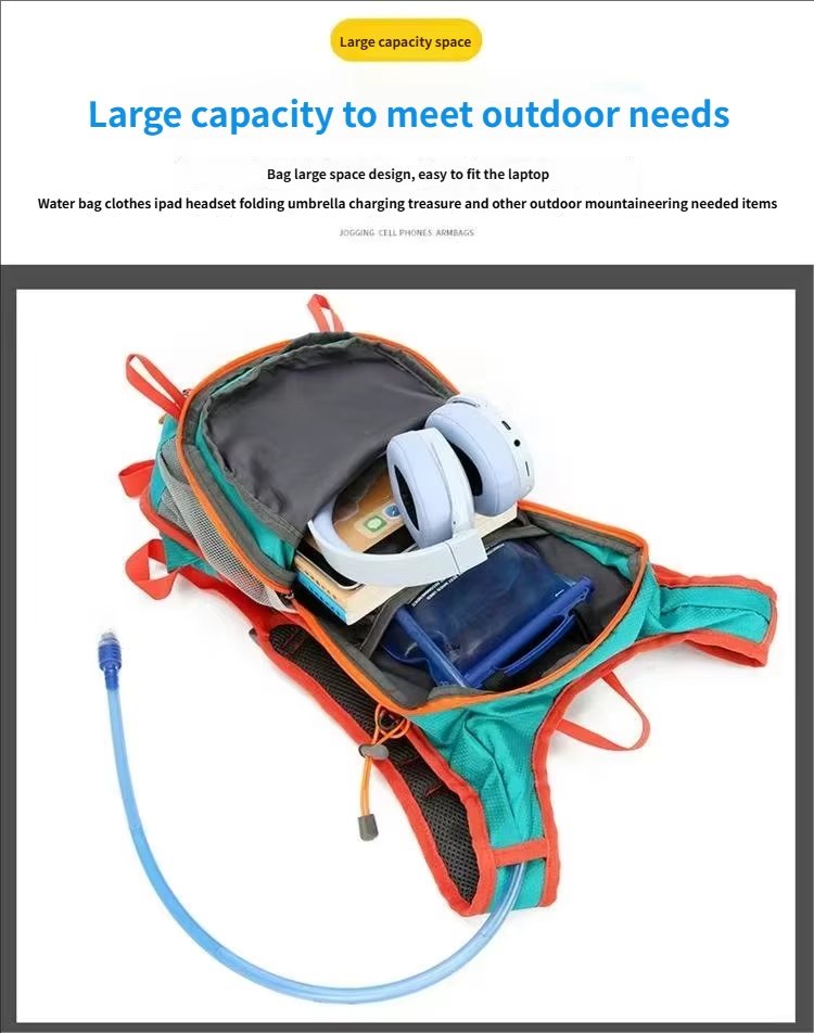 Cycling Anti-Theft Oxford Trekking Backpack detail image