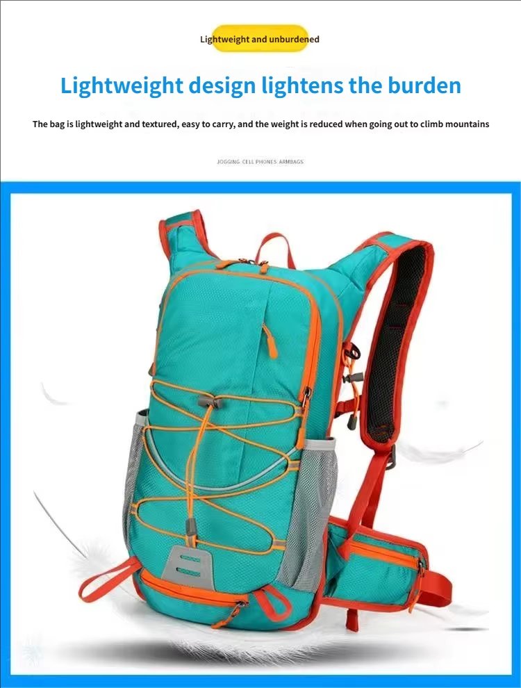 Cycling Anti-Theft Oxford Trekking Backpack detail image