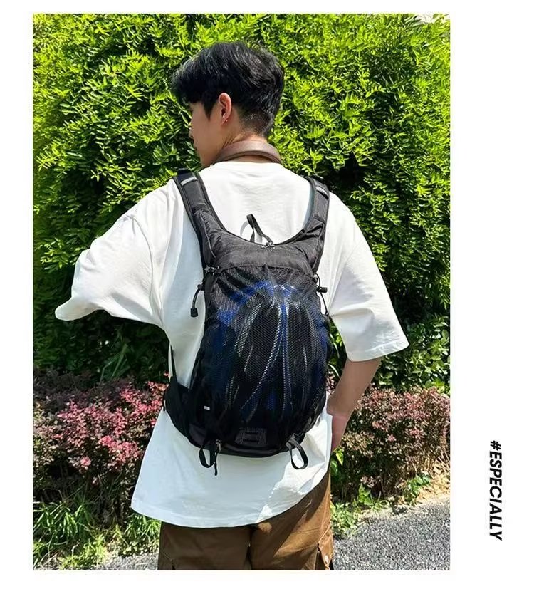 Cycling Anti-Theft Oxford Trekking Backpack detail image