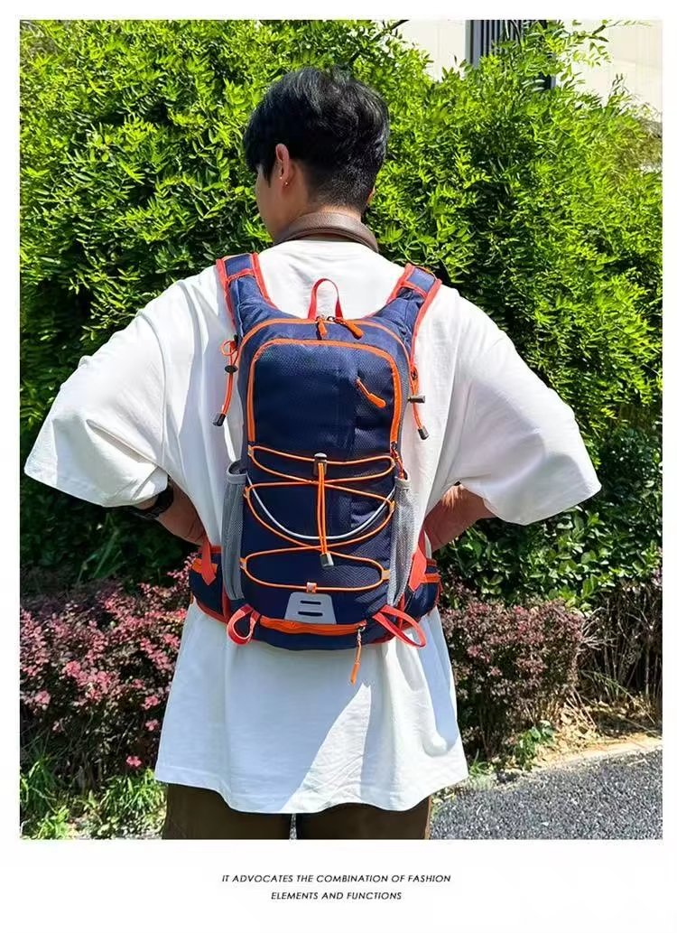 Cycling Anti-Theft Oxford Trekking Backpack detail image