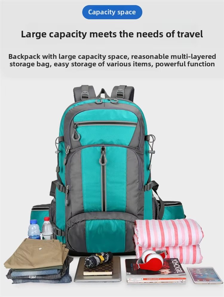 Climbing Anti-Theft Oxford Trekking Backpack detail image