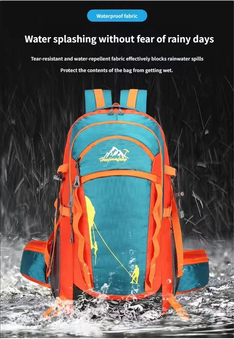 Softback Anti-Theft Oxford Trekking Backpack detail image