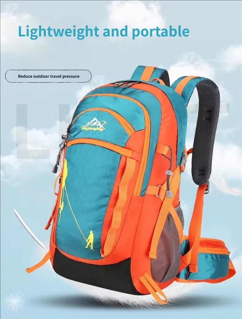Softback Anti-Theft Oxford Trekking Backpack detail image
