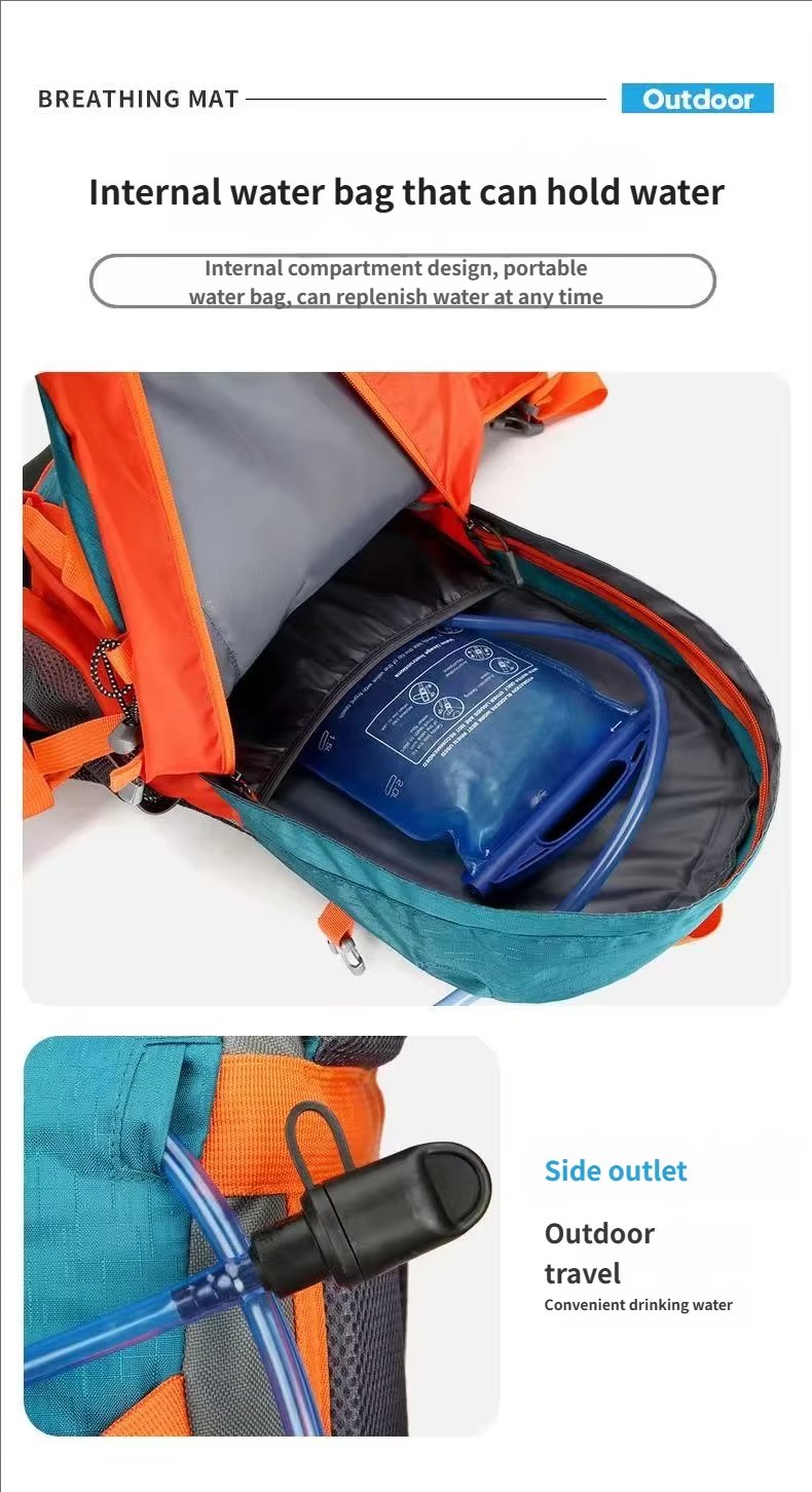 Softback Anti-Theft Oxford Trekking Backpack detail image