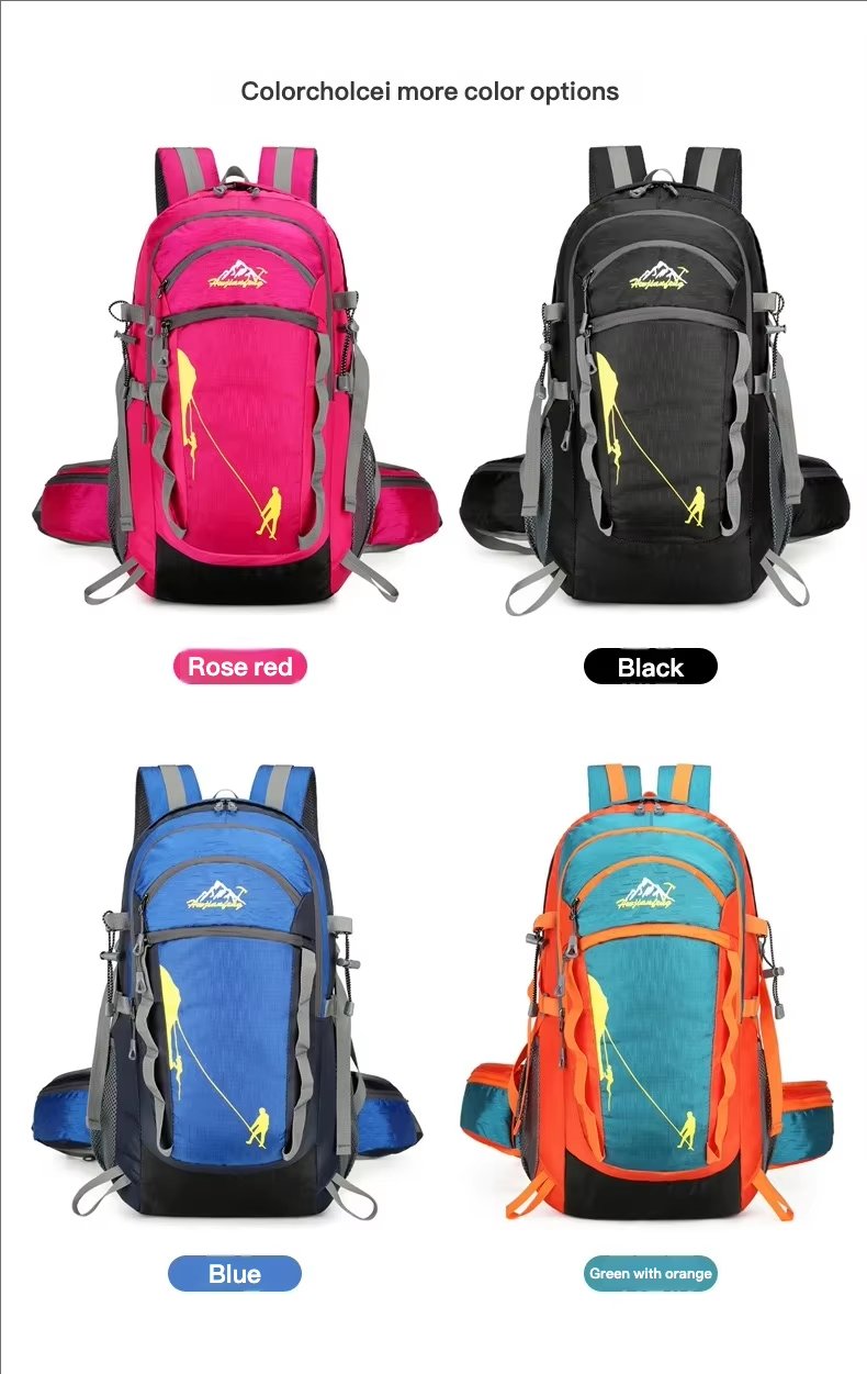 Softback Anti-Theft Oxford Trekking Backpack detail image