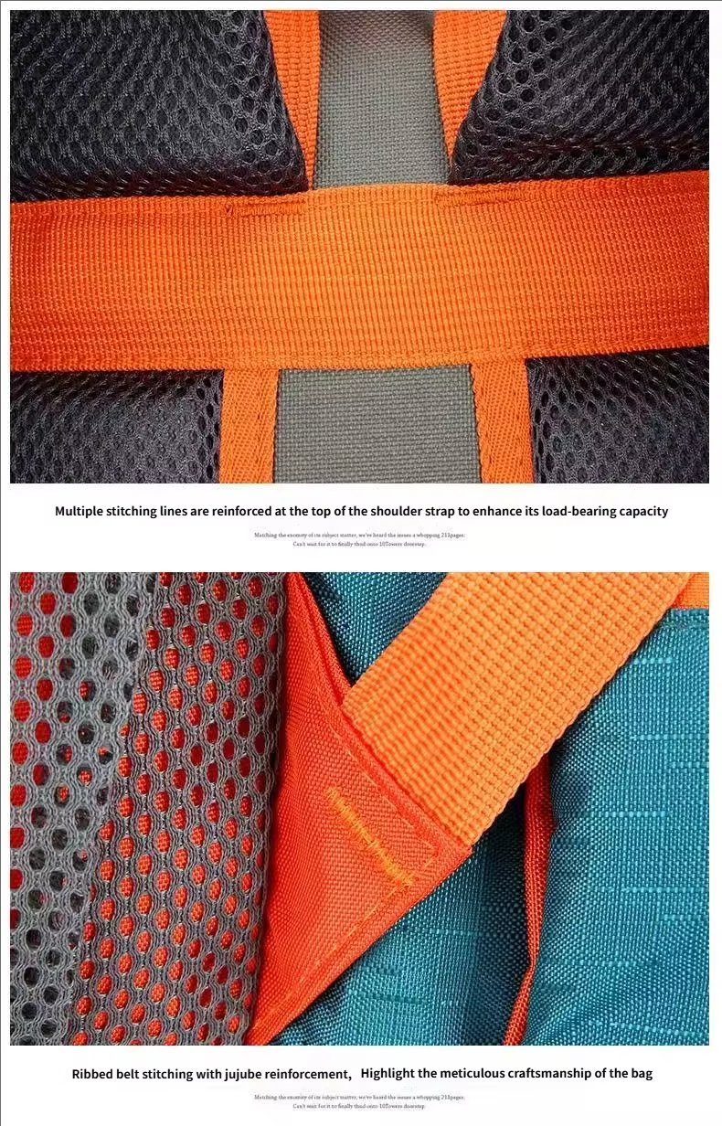 Softback Anti-Theft Oxford Trekking Backpack detail image