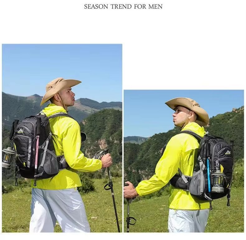 Softback Anti-Theft Oxford Trekking Backpack detail image