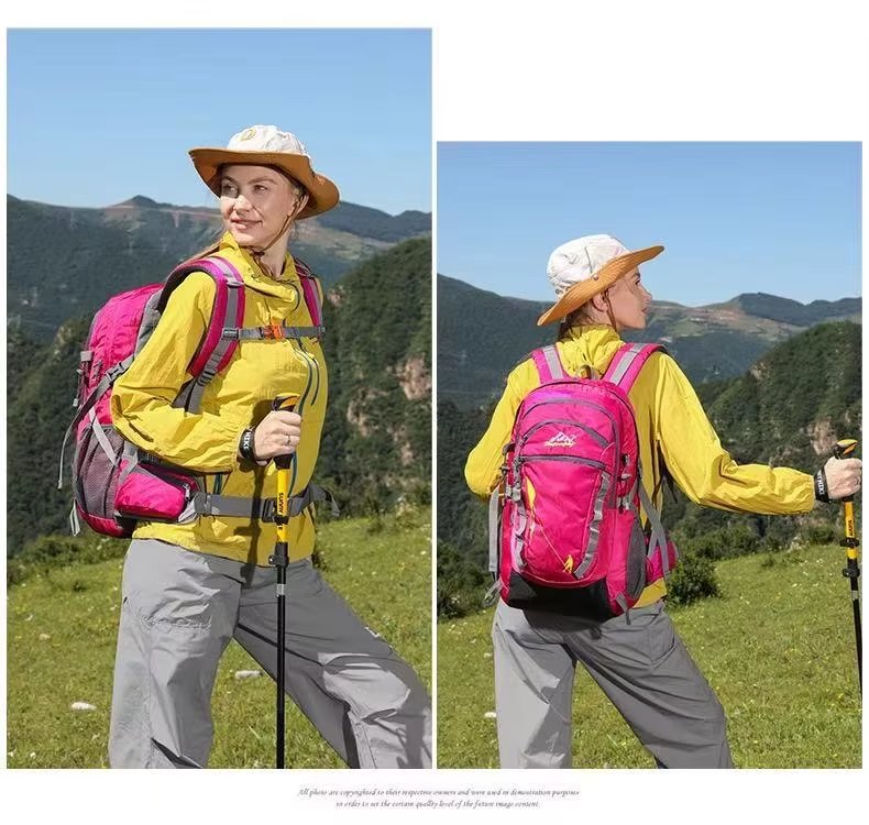Softback Anti-Theft Oxford Trekking Backpack detail image