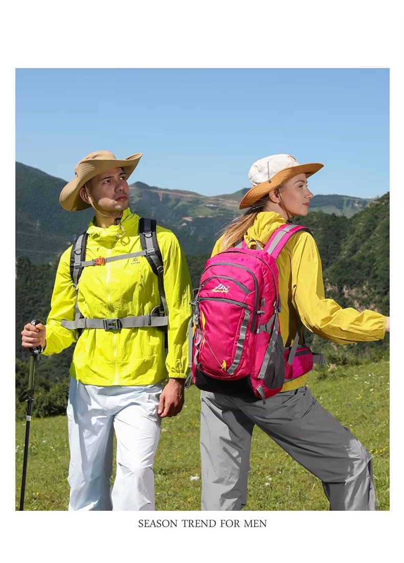 Softback Anti-Theft Oxford Trekking Backpack detail image